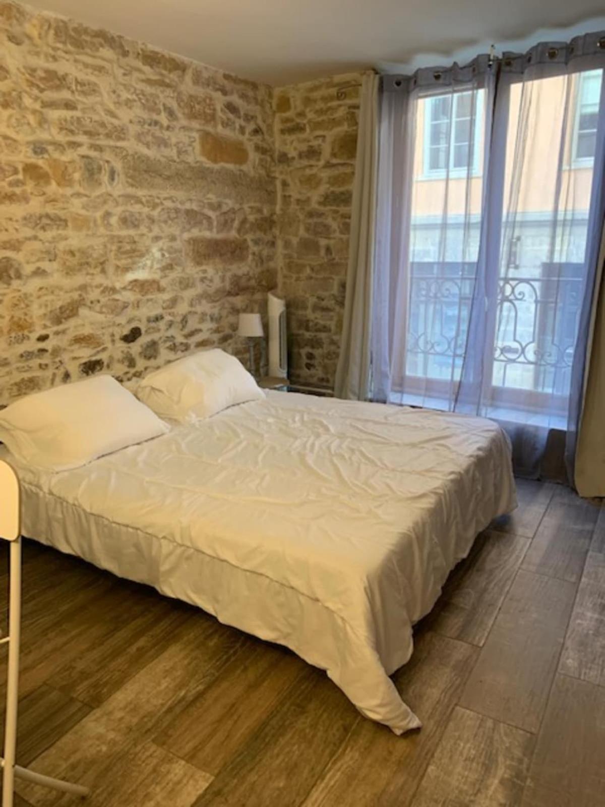 Studio With Exposed Stone Vieux Lyon 리옹 외부 사진
